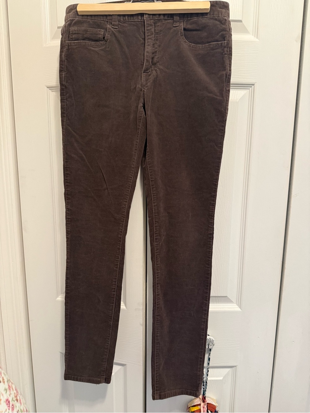 Forever 21 Dark Brown Skinny Corduroy Jeans